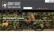 Tablet Screenshot of graygoatsports.com